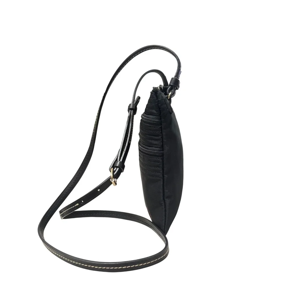 Dooney & Bourke‎ Triple Zip Crossbody Bag Women Small Black Nylon J3906960